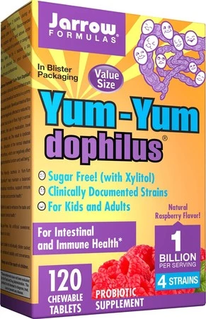 Probiotyk Yum-Yum Dophilus (120 tabl.)