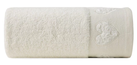 Ręcznik Kamila (01), 50 x 90 cm, Kremowy