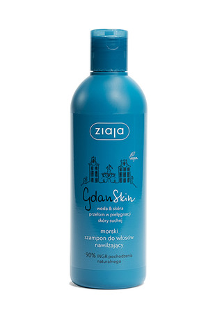 Ziaja GdanSkin, Morski szampon nawilżający do włosów 300ml