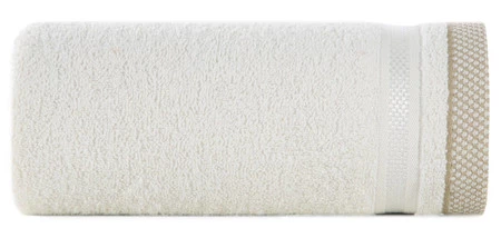 Ręcznik Abbie (02), 30 x 50 cm, Kremowy