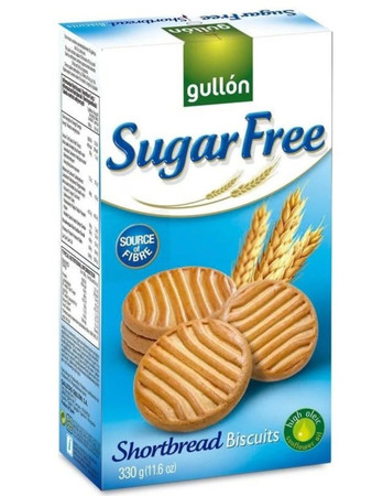 GULLON Ciastka maślane bez cukru 330 g