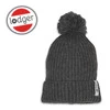 Lodger Czapeczka z wełny merino 100% grafitowa Pigeon 1-2 lata