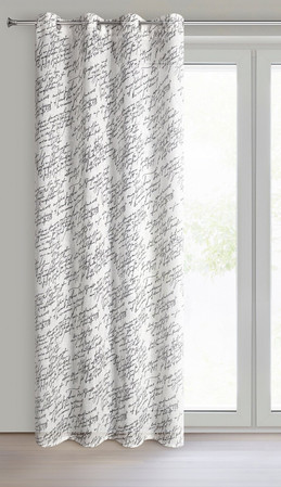 Zasłona ZAS/EDITH/NA+CZA 140X250 PRZEL