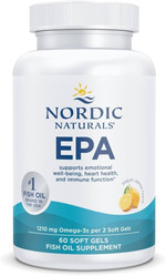 Nordic Naturals EPA Omega-3 kwasy tłuszczowe EPA i DHA 60 kaps. smak cytryna