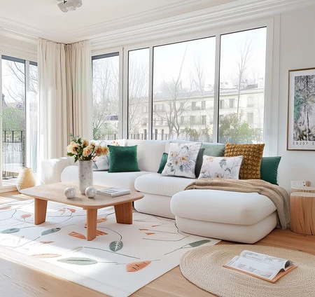 KOC SUZI 130 X 170 CM CIEMNOBEŻOWY