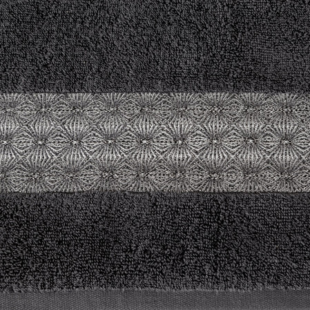 Ręcznik Malika (03), 50 x 90 cm, Grafitowy
