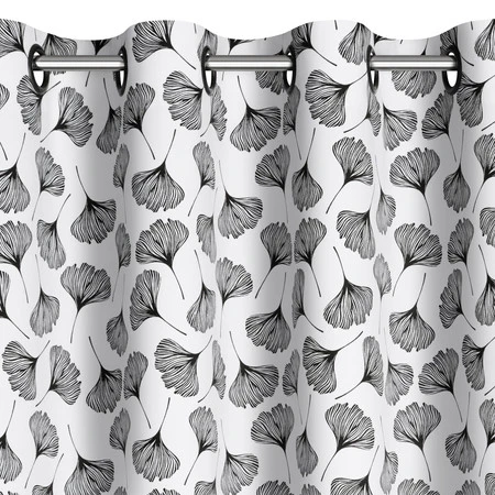 ZASŁONA GOTOWA KEMI 140 X 250 CM BIAŁY