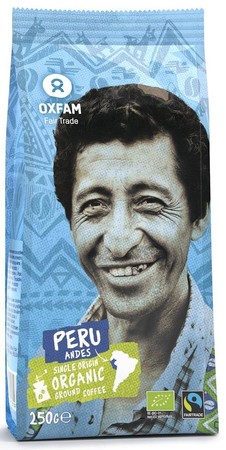  KAWA MIELONA ARABICA 100 % PERU FAIR TRADE BIO 250 g - OXFAM