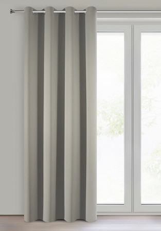 ZASŁONA GOTOWA D91 PARISA 135 X 250 CM CIEMNOBEŻOWY
