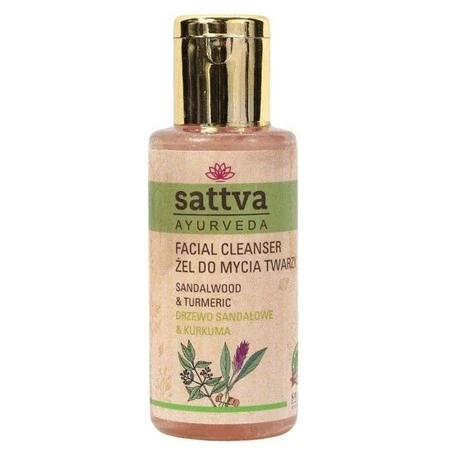 Sattva - Żel do twarzy Sandalwood & Turmeric 100ml