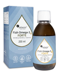 Aliness Fish Omega 3 FORTE 50/25 Trójglicerydy, 200 ml