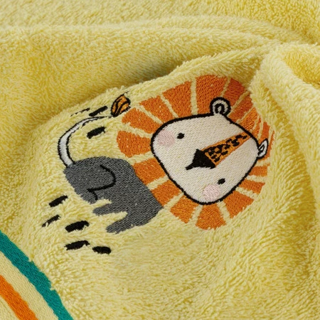Ręcznik Dziecięcy Baby69 100 x 100 cm, Żółty