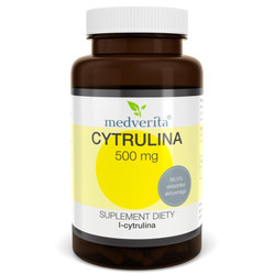 Medverita Cytrulina 500 mg Aminokwas 60 kaps.
