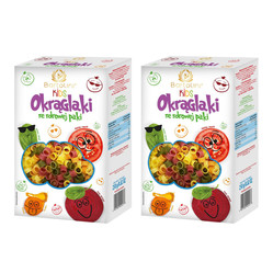 Zestaw: 2x Makaron dla dzieci okrąglaki ze Zdrowej Paki 250 g