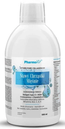 Pharmovit suplement diety na Stawy, Chrząstki, Mięśnie 500ml