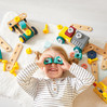 Janod Zestaw konstruktora 100 elementów Brico'kids 3+