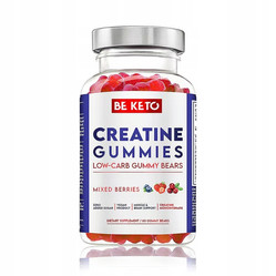 BeKeto Keto Creatine Gummies - Mixed Berries 60 szt.