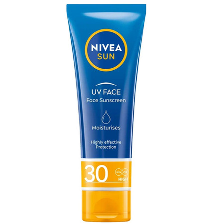 Sun nawilżający krem przeciwsłoneczny do twarzy z wysoką ochroną SPF30 50ml