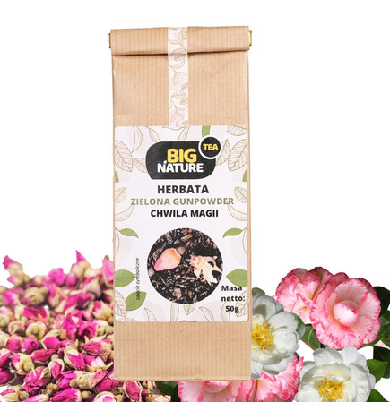 Herbata zielona GUNPOWDER CHWILA MAGII 50g