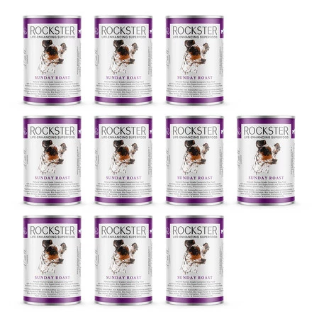 Zestaw 10x Rockster Sunday Roast - jagnięcina (400g)