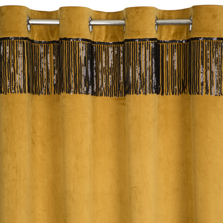 ZASŁONA GOTOWA JASPER 140 X 250 CM ZŁOTY