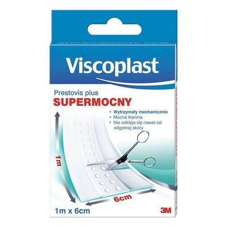 Viscoplast Supermocny Prestovis Plus plaster 1 m x 6 cm