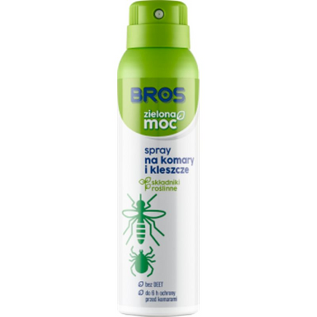 BROS Zielona Moc spray na komary i kleszcze 90ml