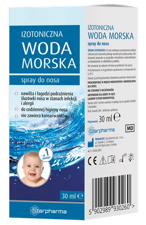 Starpharma Izotoniczna Woda morska 30 ml spray