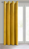 ZASŁONA GOTOWA D91 ROSA 140 X 250 CM MUSZTARDOWY