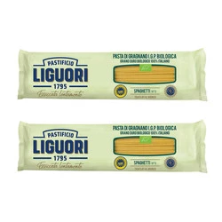 Zestaw 2x Makaron Liguori IGP Spaghetti BIO 500G
