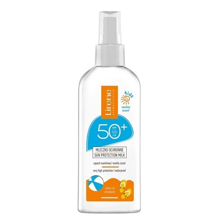 Sun Kids mleczko ochronne dla dzieci o zapachu waniliowym SPF50+ 150ml