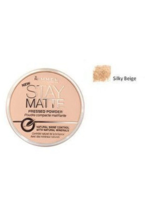 Stay Matte Long Lasting Pressed Powder puder prasowany 5 Silky Beige 14g