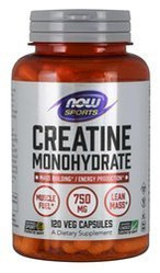 Creatine Monohydrate - Monohydrat Kreatyny 750 mg (120 kaps.)