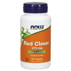 Now Foods Red Clever Koniczynka czerwona 375 mg - 100 kaps.