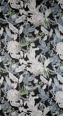ZASŁONA GOTOWA SALLY 140 X 270 CM CZARNY