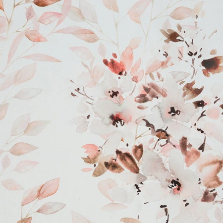 ZASŁONA GOTOWA D91 POWDERY NA TAŚMIE 140 X 270 CM RÓŻOWY