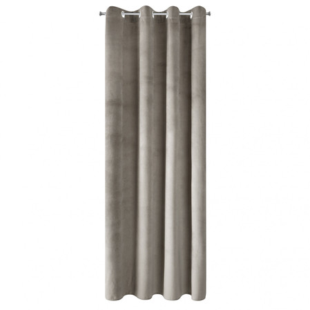 ZASŁONA GOTOWA PIERRE 140 X 250 CM CIEMNOBEŻOWY