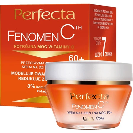 Fenomen C przeciwzmarszczkowy krem do twarzy na dzień i na noc 60+ 50ml