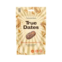 Zestaw smaków 100g True Dates: 1xCreamy Peanut Butter daktyle orzechowe, 1xSour Apple daktyle kwaśne jabłko, 1xCinnamon Roll daktyle karmelowe, 1xWatermelon daktyle arbuzowe, 1xCaramel Popcorn daktyle karmelowy popcorn, 1xPistachio Cream daktyle pistacja