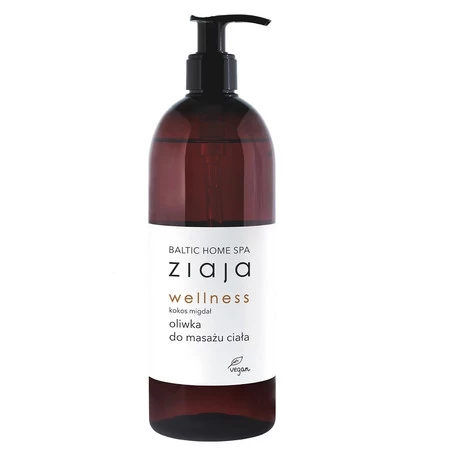 Ziaja Baltic Home Spa Wellness, Oliwka do masażu ciała Kokos Migdał 490ml