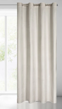 ZASŁONA GOTOWA DARCY 140 X 250 CM KREMOWY