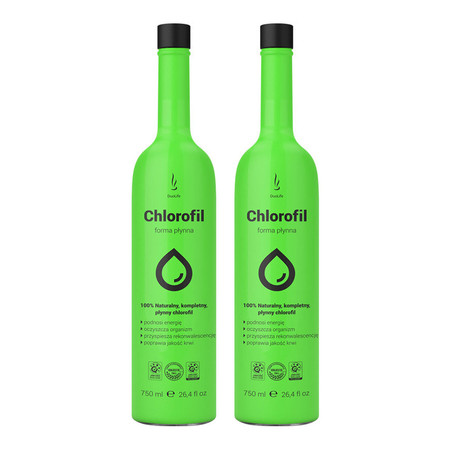  Zestaw 2x DuoLife - Chlorofil w płynie - 750ml