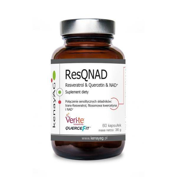 ResQNAD Resveratrol Quercetin NAD+ (60 kaps.)