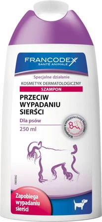 FRANCODEX Szampon przeciw wypadaniu sierści psa 250ml