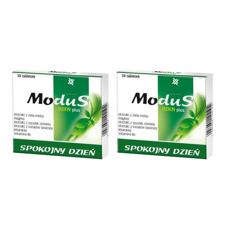 Zestaw: 2x Modus Spokojny Dzień 30 tabl.