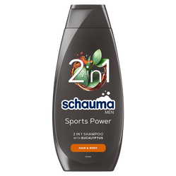 Sports Power Shampoo szampon wzmacniający do mycia włosów i ciała 400ml