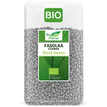 BIO PLANET FASOLKA CZARNA BIO 1 kg