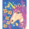 Janod Zestaw kreatywny Malowanie po numerach Jednorożce 2 obrazy 7+