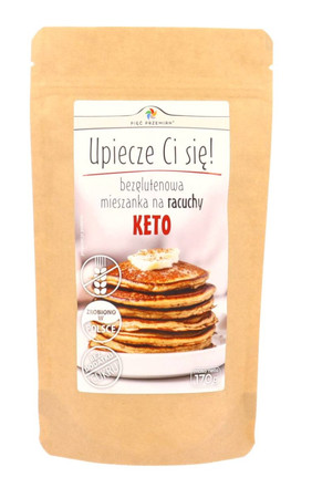 PIĘĆ PRZEMIAN Mieszanka na racuchy KETO bezglutenowe 170g