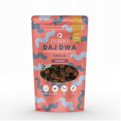 Perro DAJ DWA Królik Trenerki - przysamk dla psa - 85g